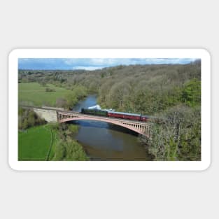 GWR 4079 Pendennis Castle crossing Victoria Bridge Sticker